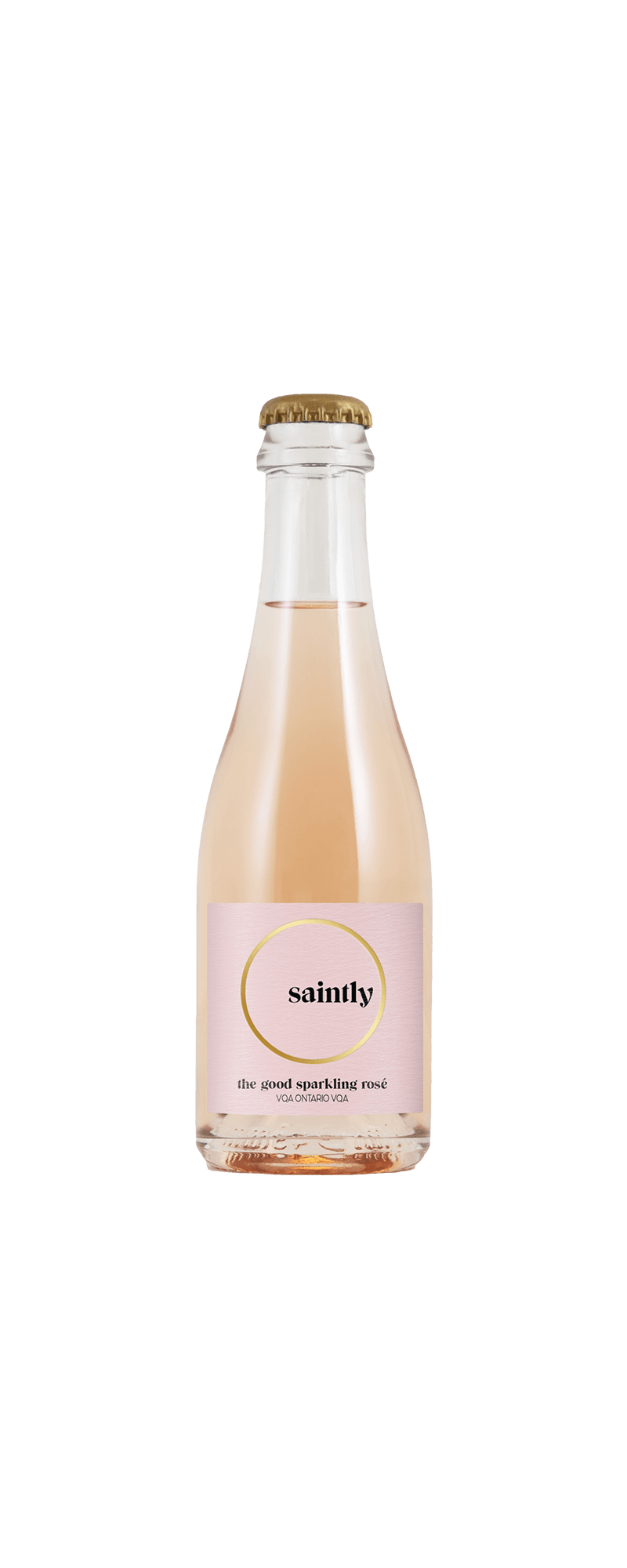 an image of Saintly The Good Sparkling Rosé VQA